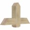 Ekena Millwork Eugene Rough Sawn Timber Gable Bracket, Douglas Fir, 36"W x 21"H x 6"D x 6"F, 14/12 Pitch GBW036X21X0606EUG00RDF - alternate 4